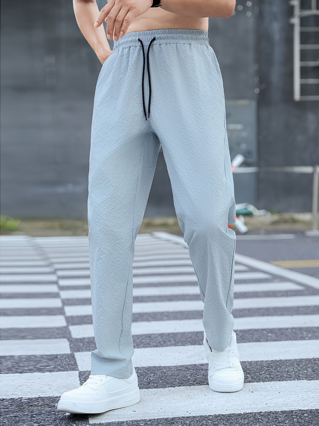 Quick-Dry Summer Joggers Lightweight Quick-Dry Men's Summer Joggers - Slimming Casual Sports Pants for Running & Training