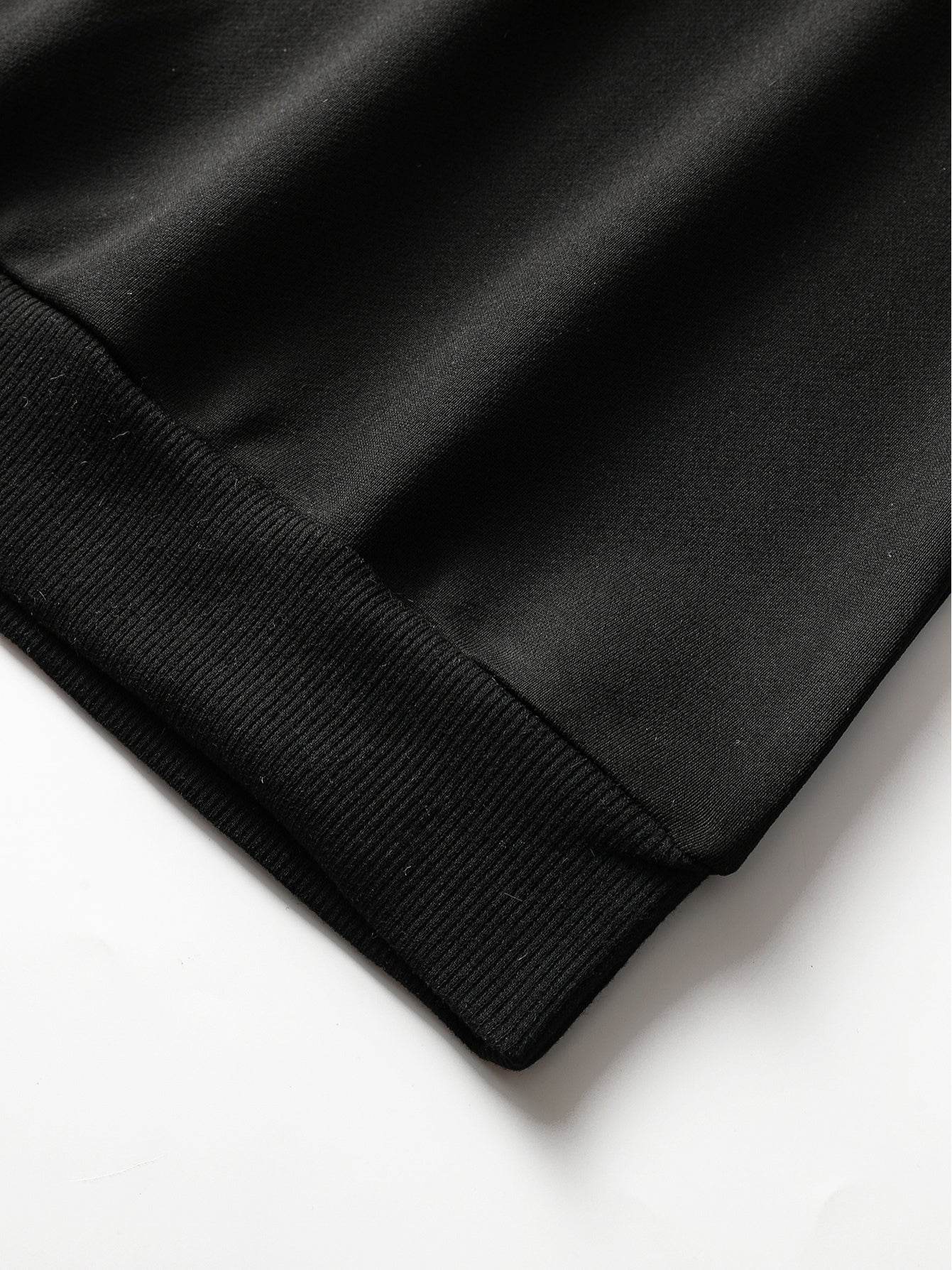 Men's Good Boy Print Sweatshirt - Black with Orange Lettering, Soft Pullover Sweater, Casual Crewneck Sweaters for Daily Wear, Durable & Machine Washable, Year-Round Comfort Fit