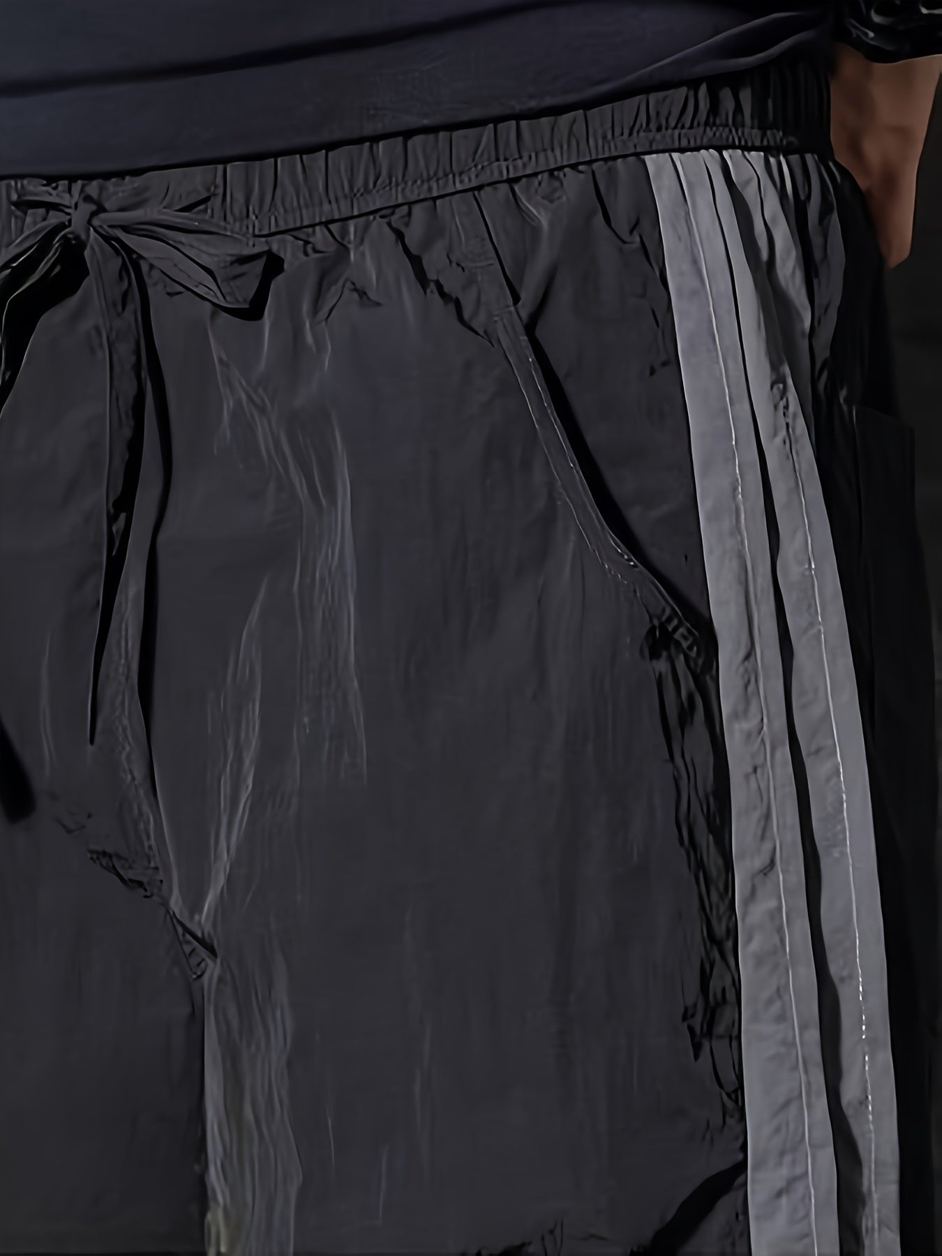 Men'S Straight-Leg Corduroy Casual Pants - Anti-Wrinkle, Tight-Fit, 9-Inch Length, Solid Color, Drawstring Waist, All-Season Comfort for Casual Attire & Sports, Comfortable Clothing | Straight Leg Pants | Corduroy Fabric, Pants for Men