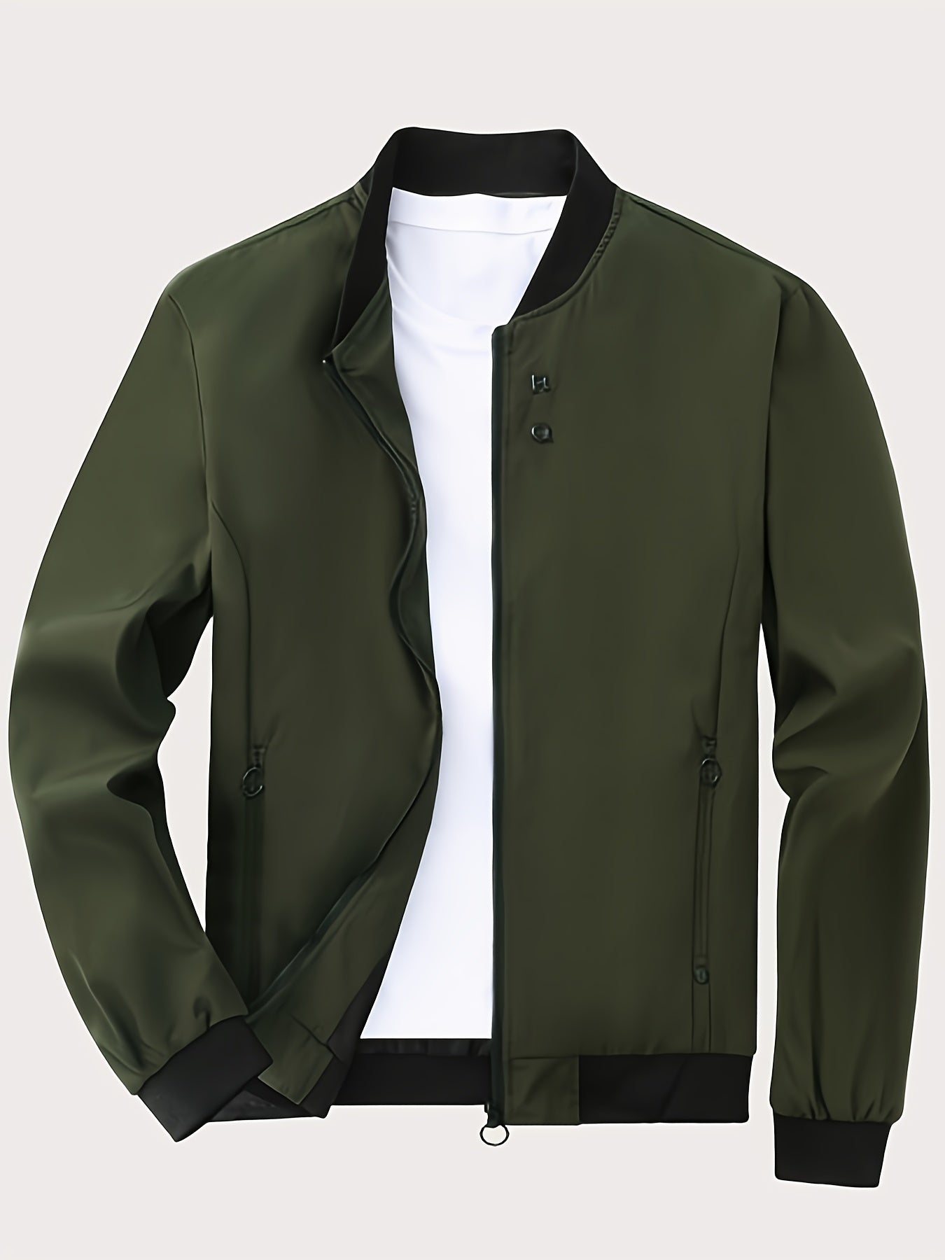 Men'S Casual Sports Jacket for Spring And Autumn, Baseball Style.