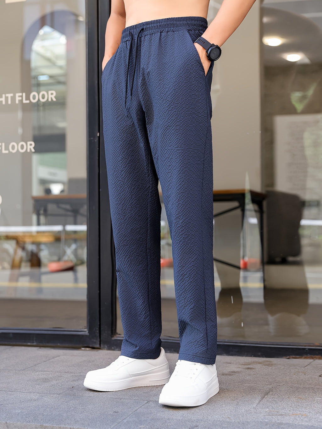 Quick-Dry Summer Joggers Lightweight Quick-Dry Men's Summer Joggers - Slimming Casual Sports Pants for Running & Training