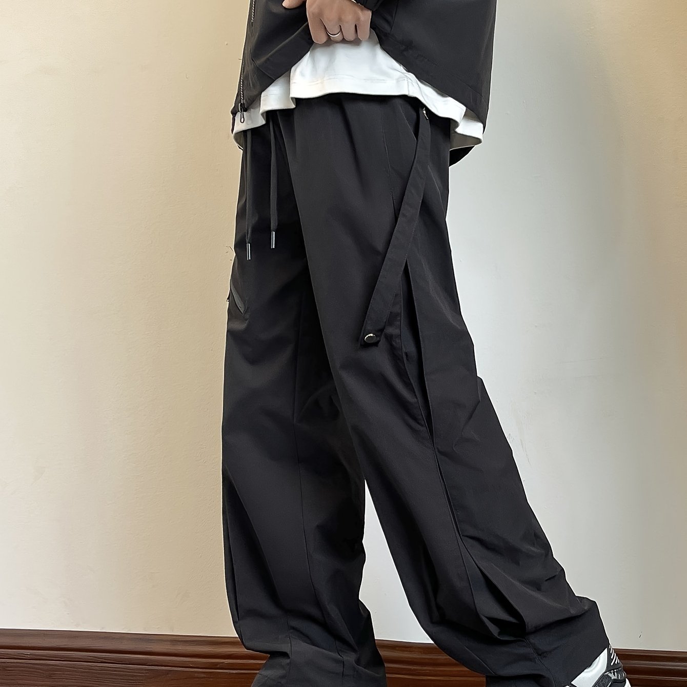 Men's workwear pants, wear-resistant and scratch resistant, outdoor training pants, outdoor mountaineering, camping, multi pocket workwear pants, daily commuting to work, four seasons long pants, outdoor work tear resistant, and charging pants