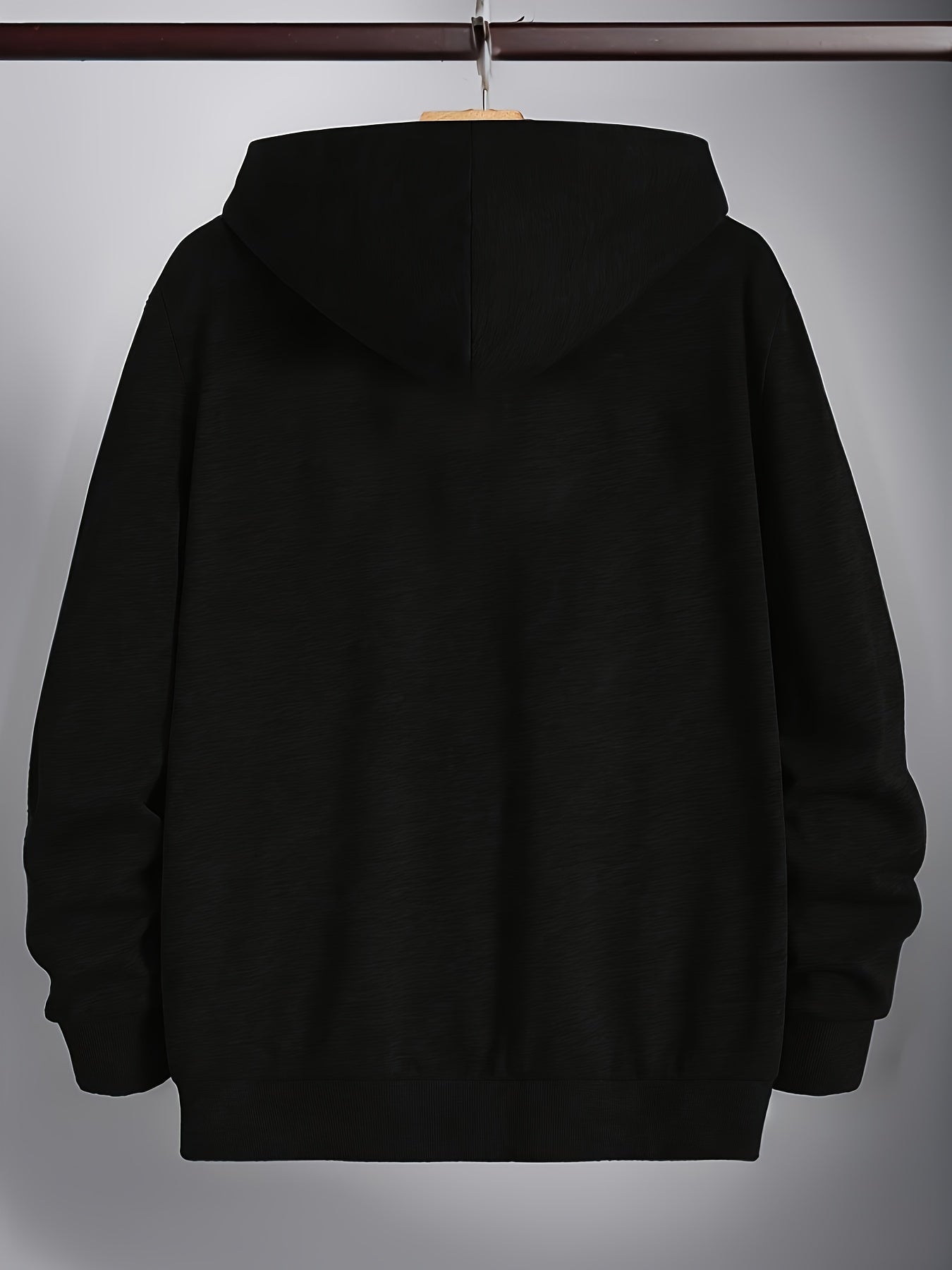 Autumn Men'S Casual Style Hooded Zipper Sweatshirt Made of with Breathable Pockets And Stripes on The Side Decoration, Street Style, Commuting, Sports, Daily Outdoor Preferred